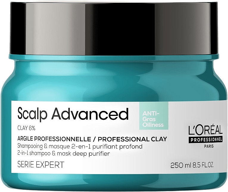 Scalp Advanced Anti-Oiliness 2-in-1 Deep Purifier Clay, från L’Oréal Professionnel.