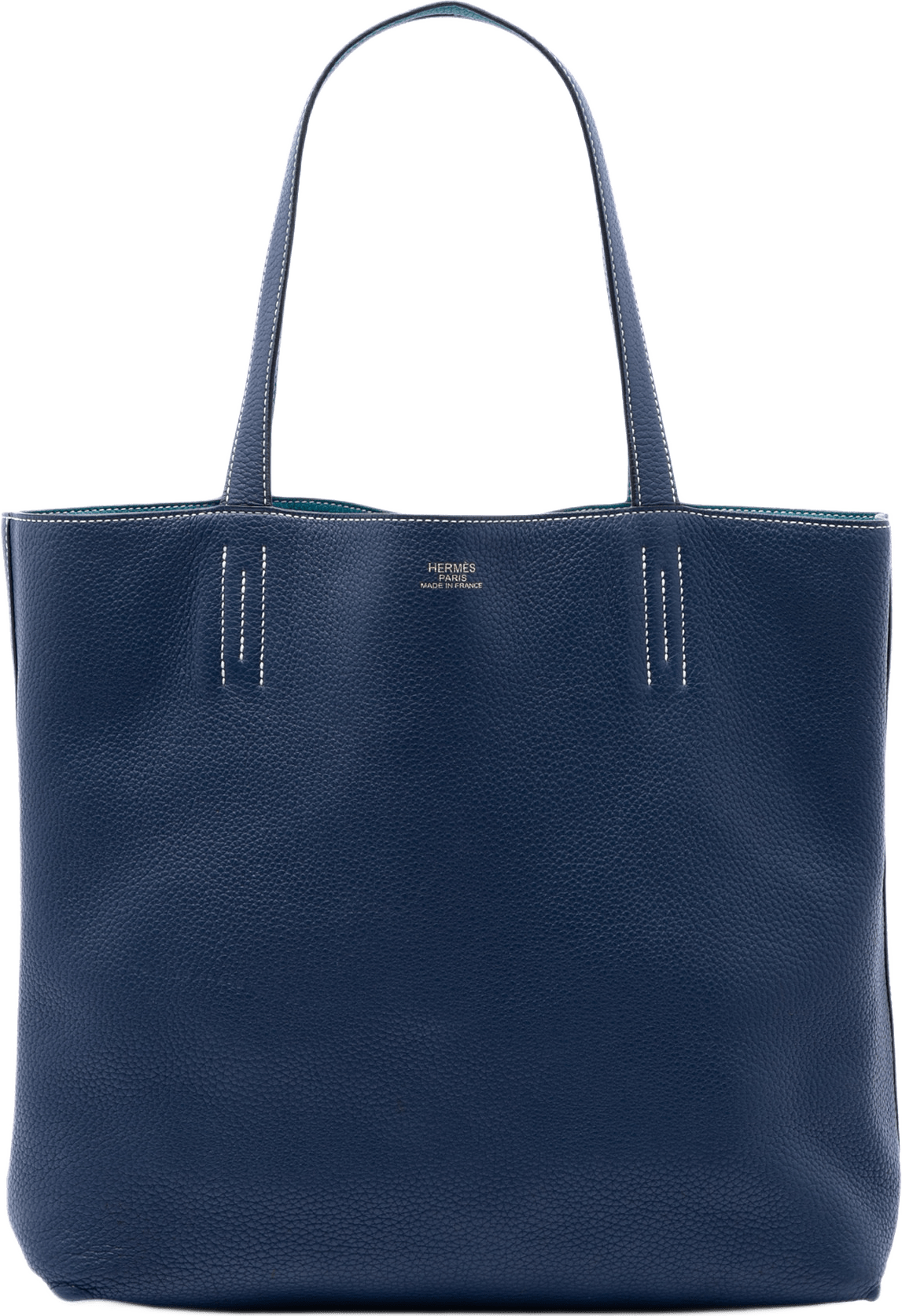 Hermès Clemence Double Sens 36, från Luxclusif, i färgen dark blue.