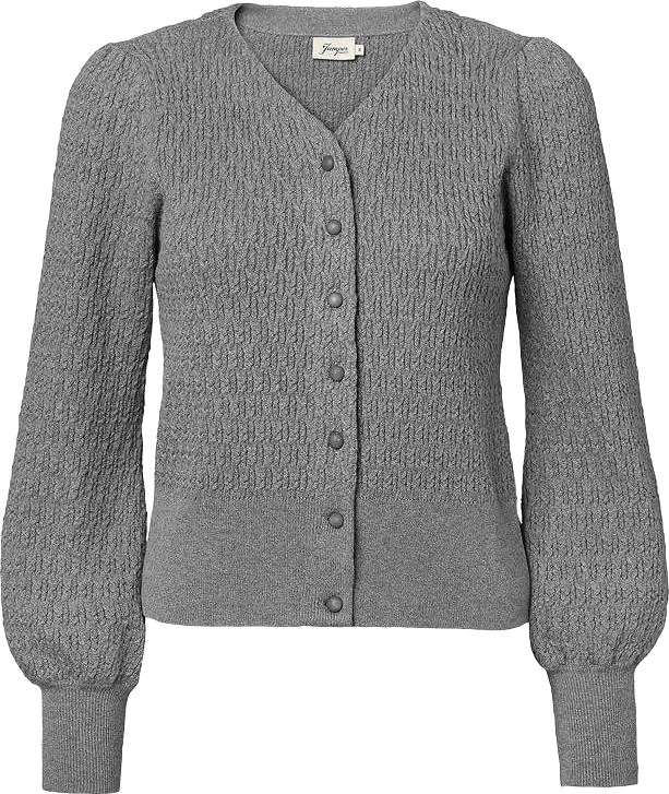 Strukturstickad Cardigan - Johanna