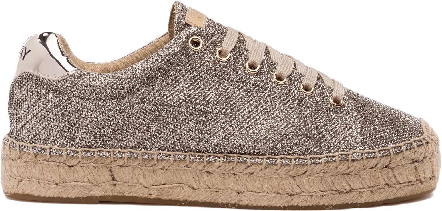 Winn Espadrille, från Replay, i färgen 0045 - platin.