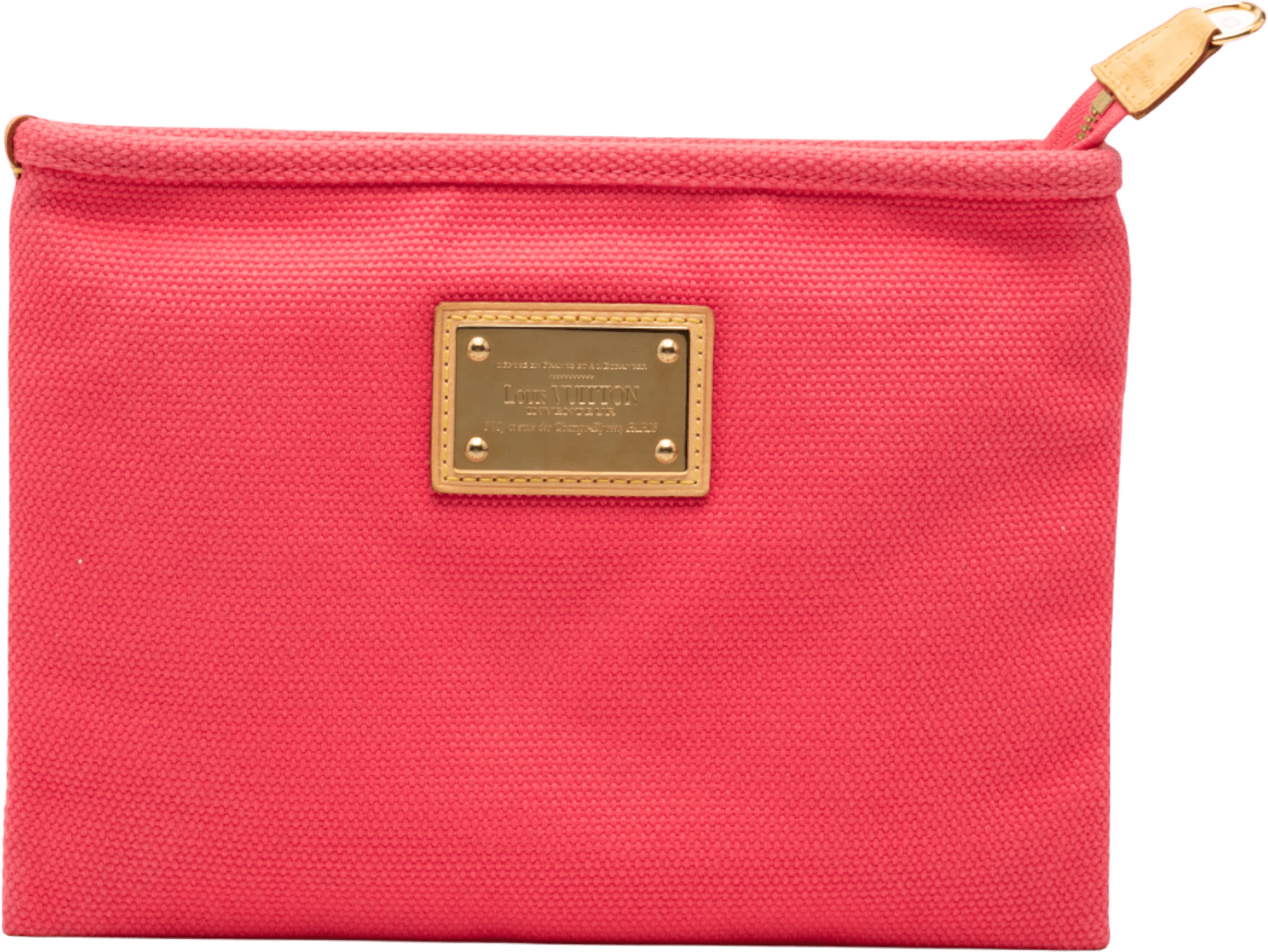 Louis Vuitton Antigua Pochette Plat Pm Pouch, från Luxclusif, i färgen pink.