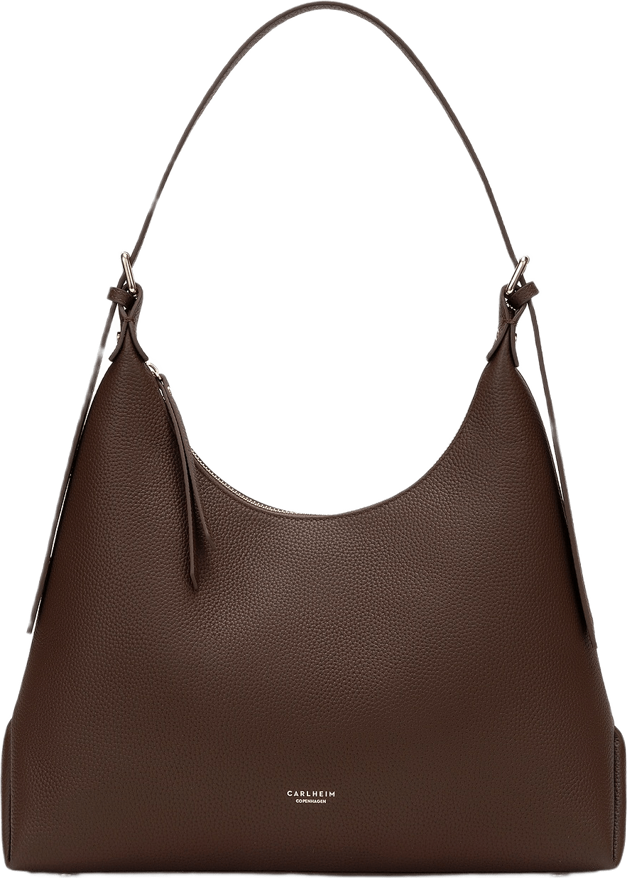 Handväska Läder Vera, från Carlheim, i färgen brun.