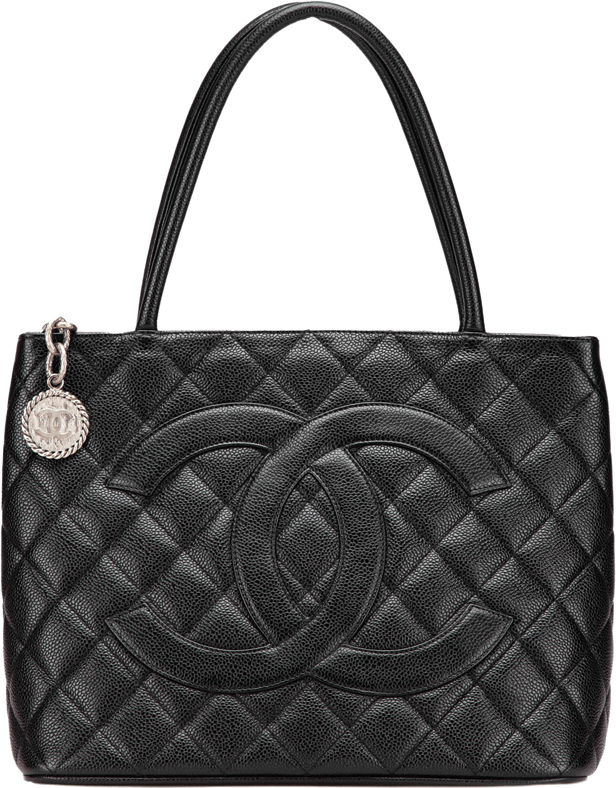 Chanel Caviar Medallion Tote