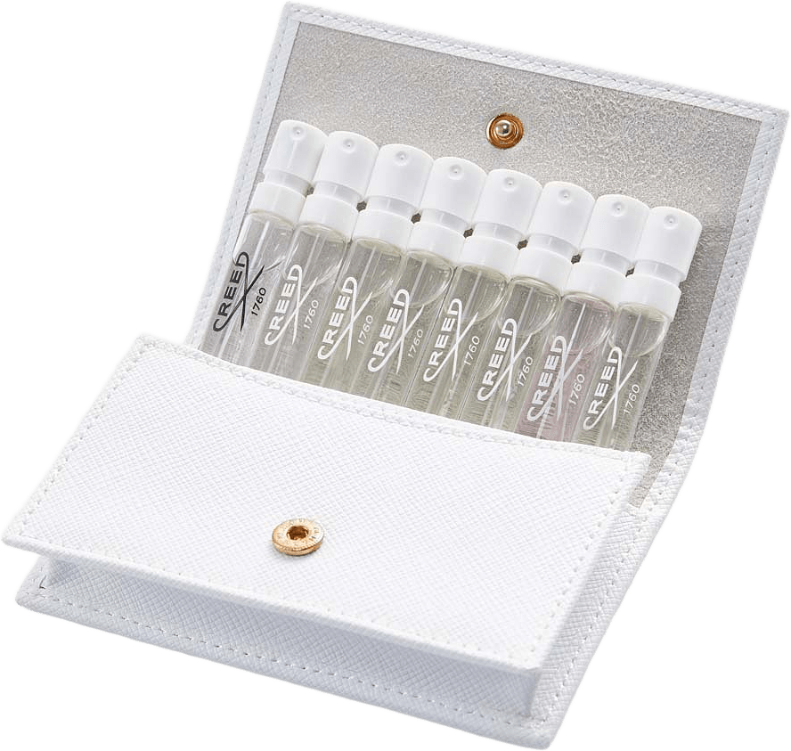 Women's Leather Sample Wallet White EdP, från Creed.