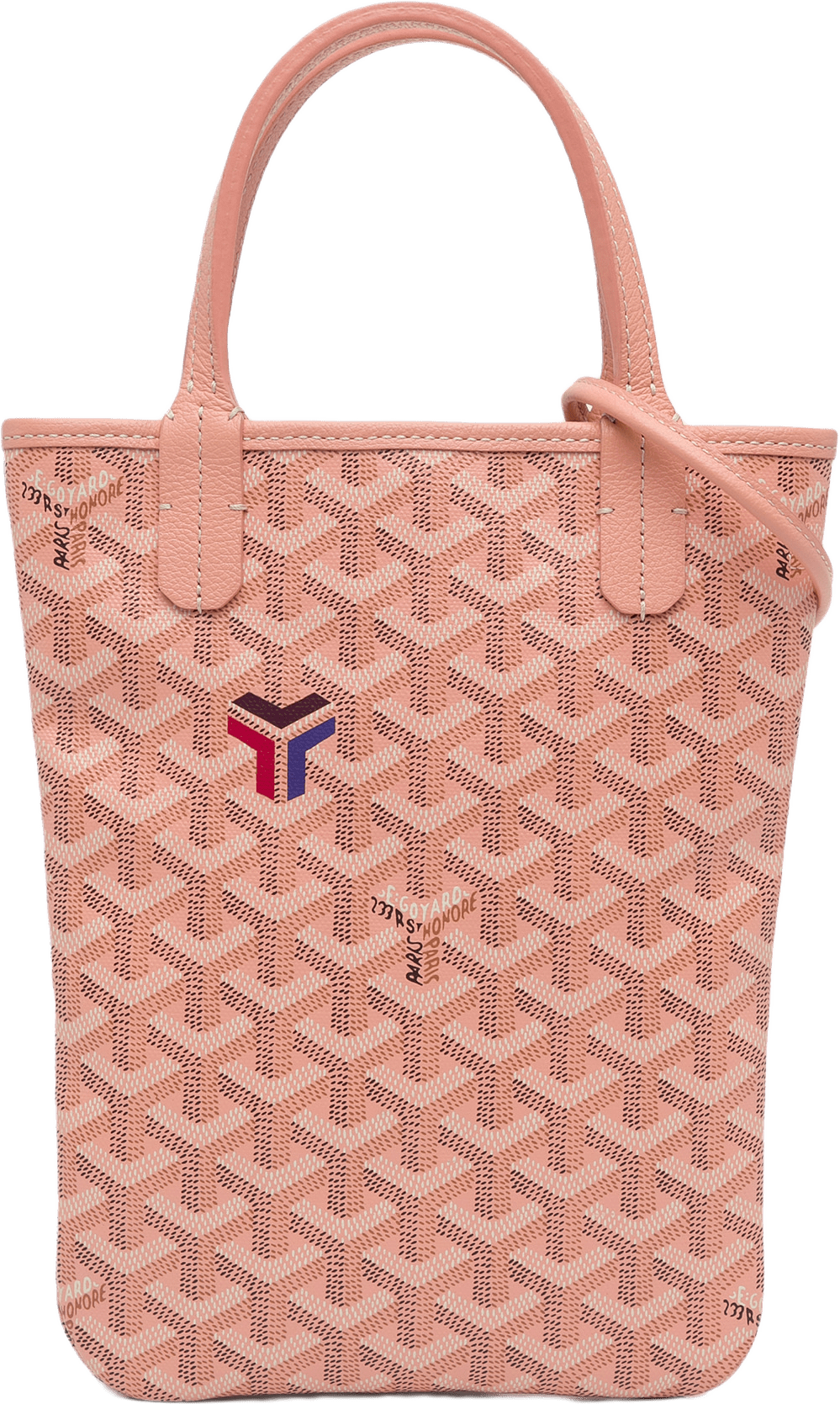 Goyard Goyardine Poitiers Claire Voie, från Luxclusif, i färgen pink.