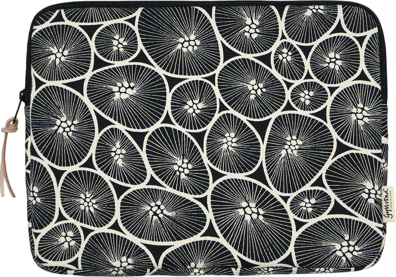 Laptop Fodral Korall, från Gyllstad, i färgen svart.