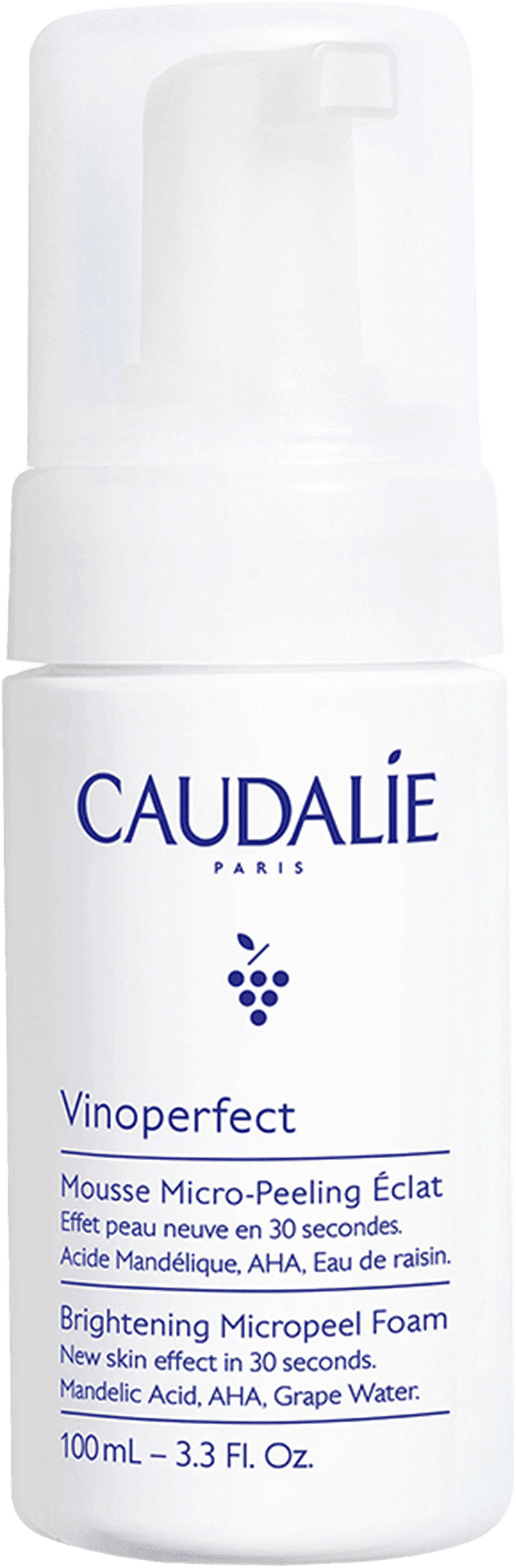 Vinoperfect Brightening Micropeel Foam, från Caudalie.