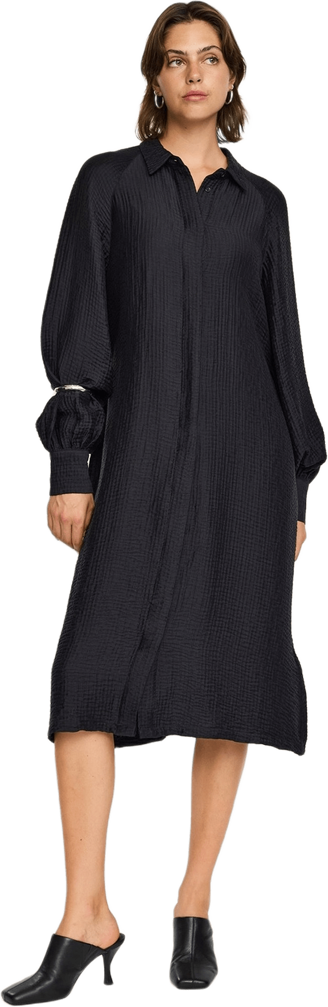 Srjessa Dress - Black, från Soft Rebels, i färgen black.