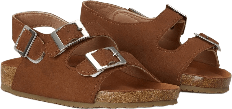 Vacay Sandal, från BabyMocs, i färgen light brown.