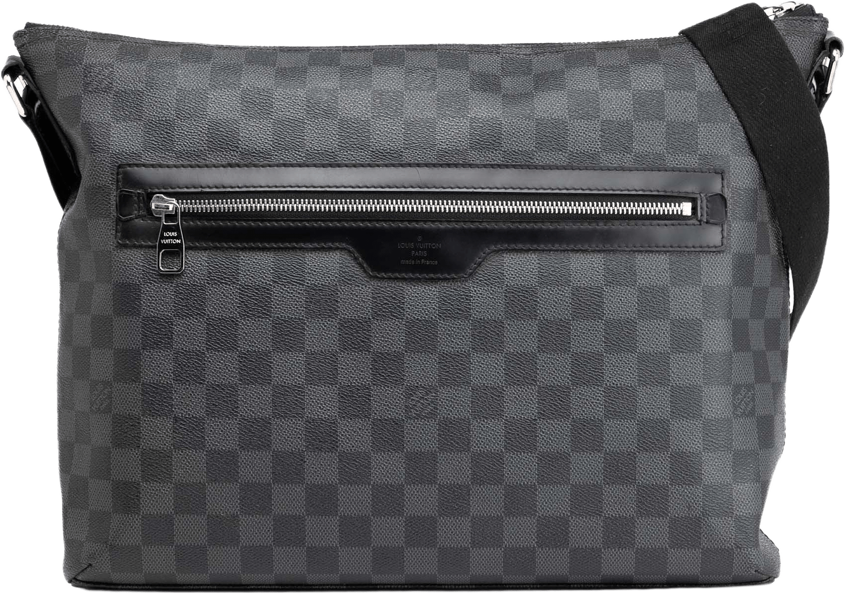 Louis Vuitton Damier Graphite Mick Mm, från Luxclusif, i färgen black.