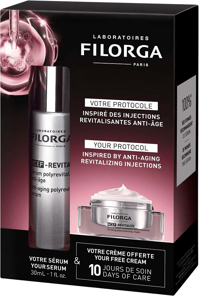 NCEF-Revitalize Serum & Cream Copack, från FILORGA.
