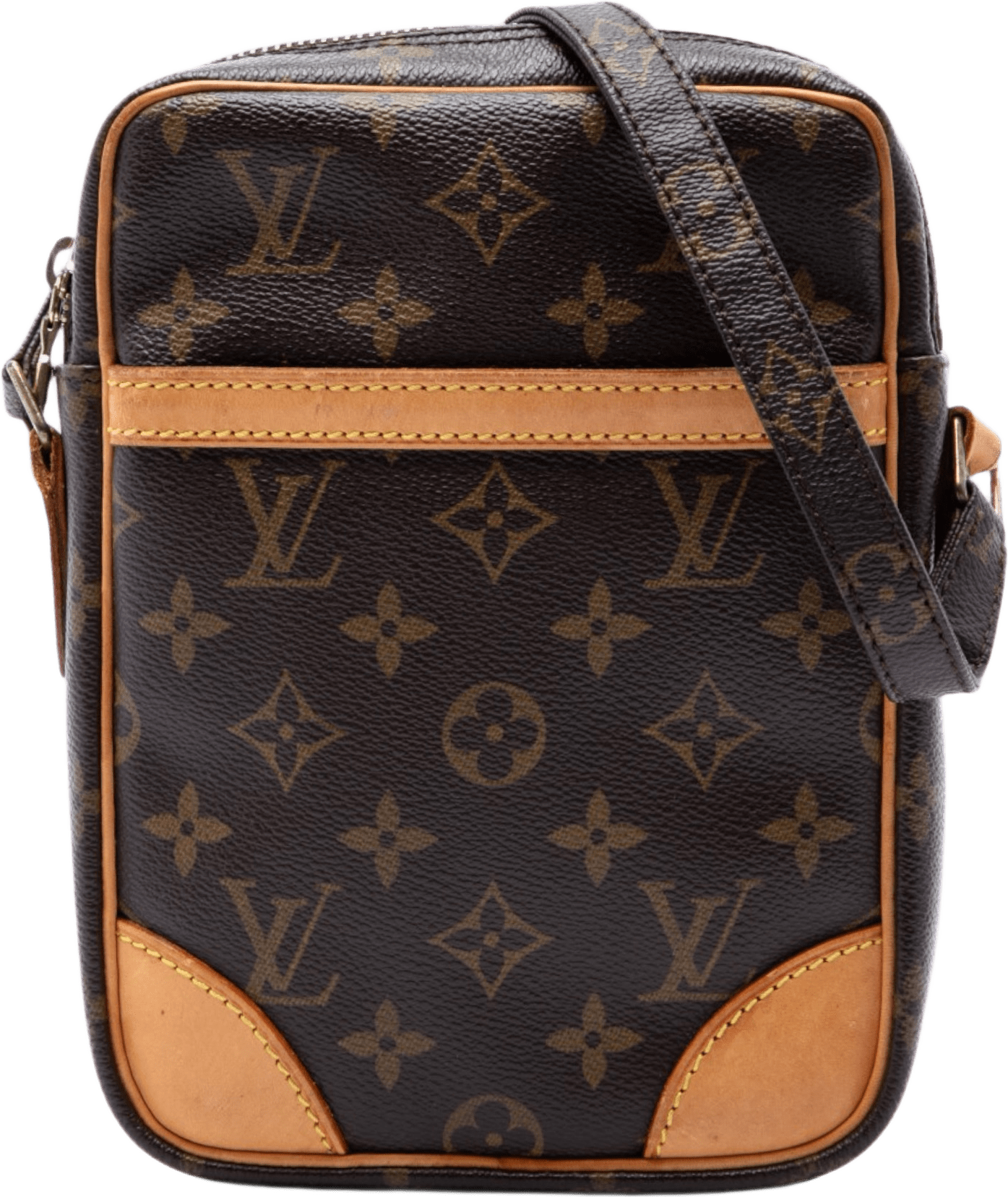Louis Vuitton Monogram Danube, från Luxclusif, i färgen brun.