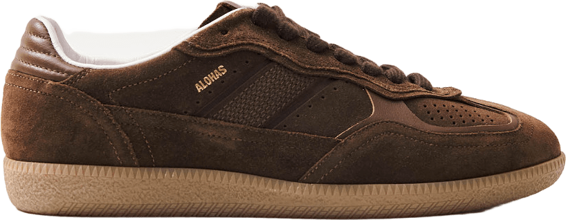 Tb.490 Rife Chocolate Brown Leather Sneakers
