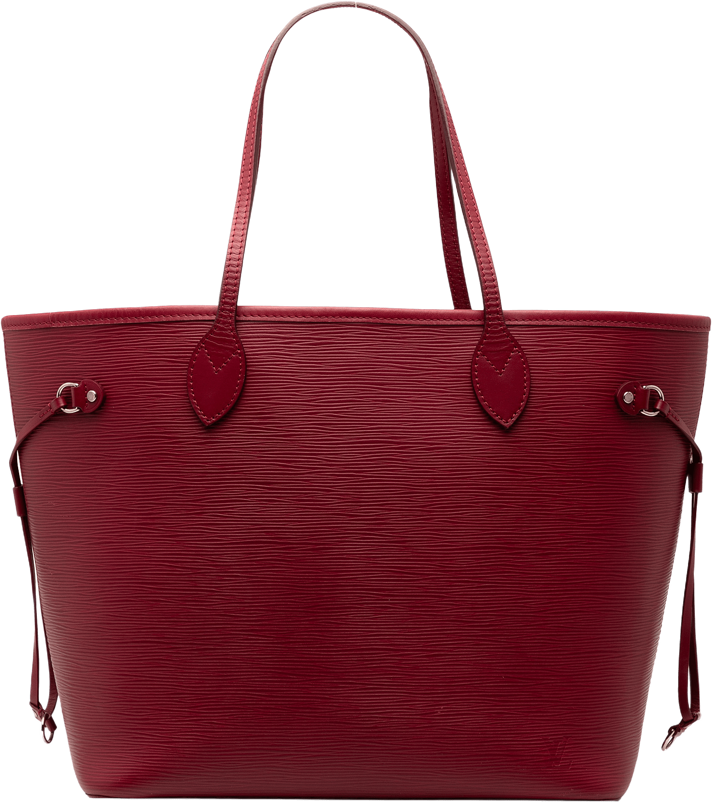 Louis Vuitton Epi Neverfull Mm, från Luxclusif, i färgen red.