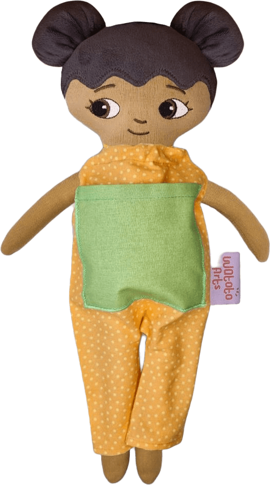 Watoto Arts Docka Alma, från Watoto Arts, i färgen Multicolour.