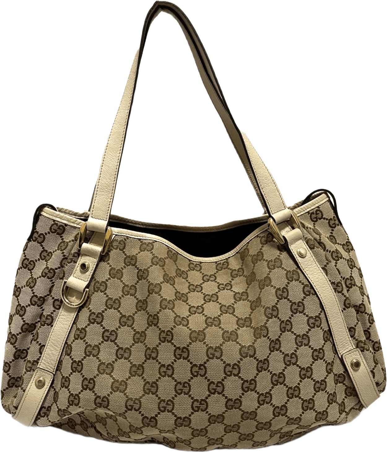 Gucci Gg Canvas Abbey D Ring Tote