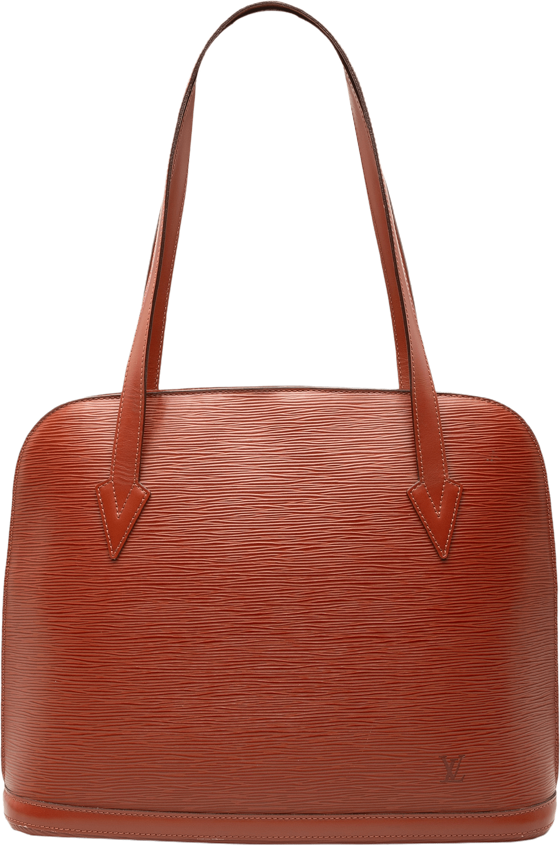 Louis Vuitton Epi Lussac, från Luxclusif, i färgen brown.