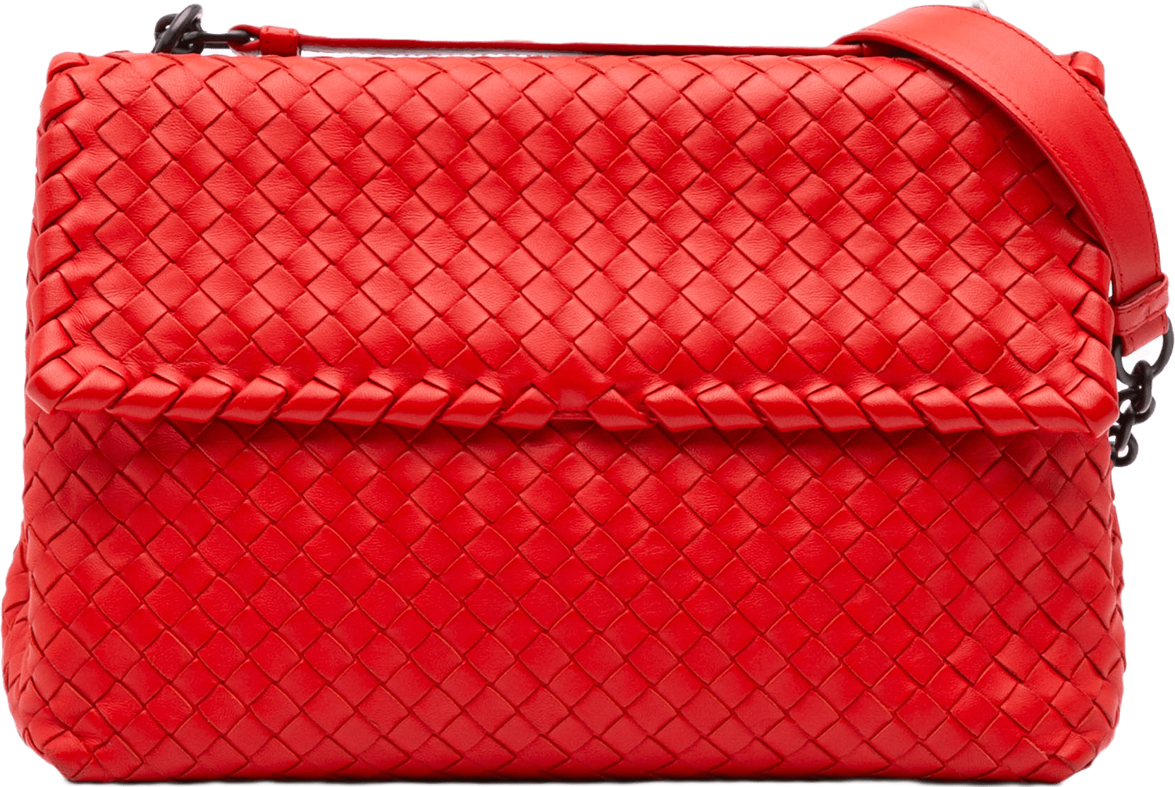 Bottega Veneta Large Nappa Intrecciato Olimpia Shoulder Bag