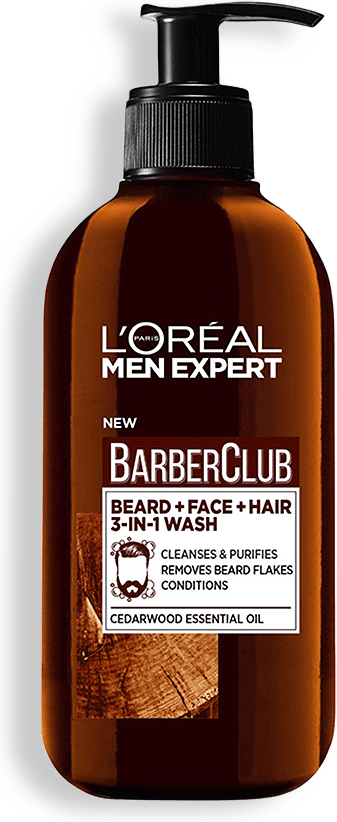 Men Expert Barber Club Rinse Off Face Cleansing