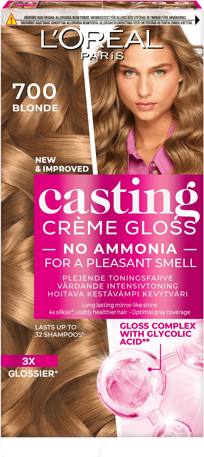 Casting Créme Gloss, från L'Oréal Paris, i färgen 700 Blond.