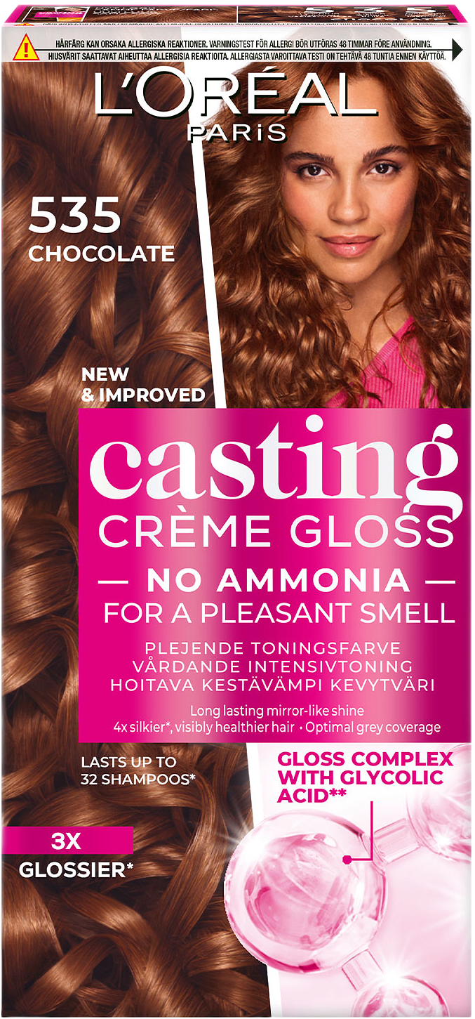 Casting Créme Gloss, från L'Oréal Paris, i färgen 535 Chocolate.