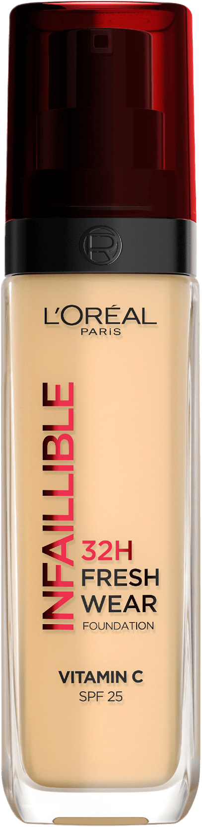 Infaillible 32H Fresh Wear Foundation, från L'Oréal Paris, i färgen 120 Warm Undertone.