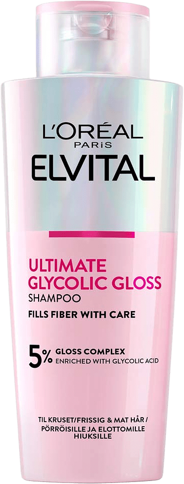 Elvital Ultimate Glycolic Gloss Schampo, från L'Oréal Paris.