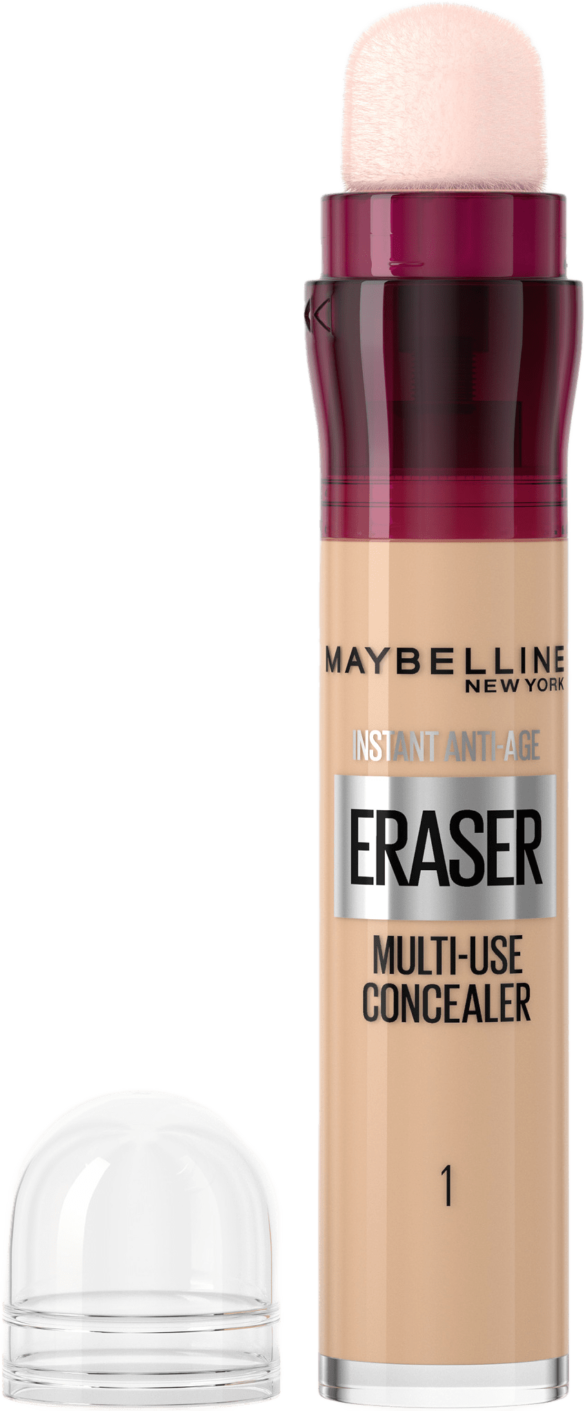 Instant Eraser Concealer, från Maybelline, i färgen 1 Light.