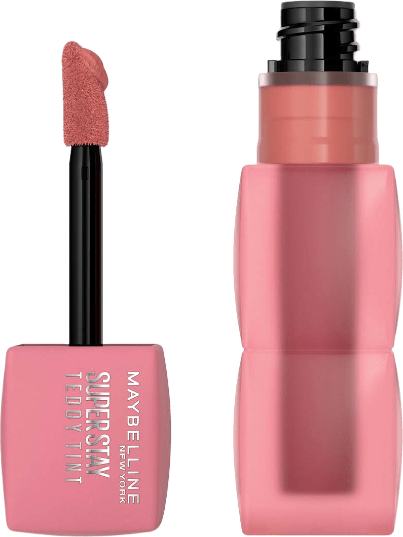 Super Stay Teddy Tint Liquid Lipstick, från Maybelline, i färgen Ribbon Tied.