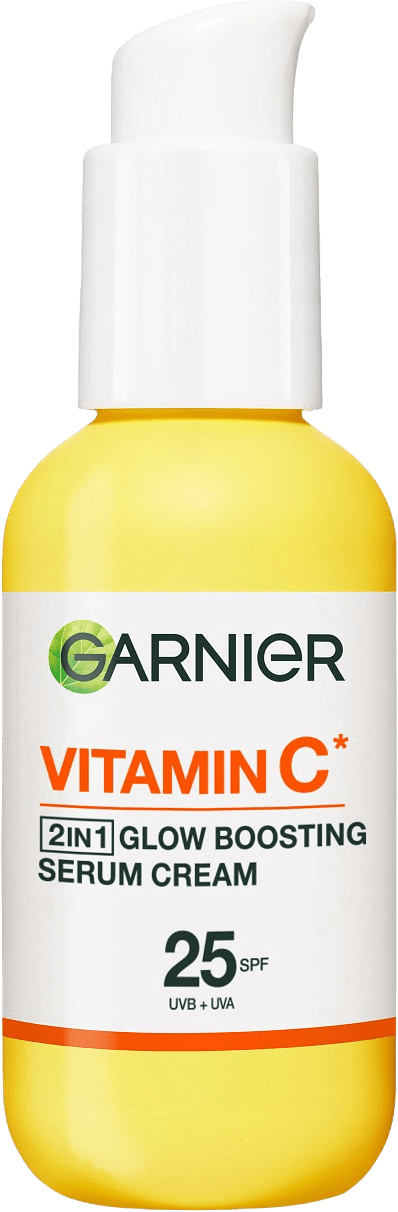SkinActive Vitamin C 2-In-1 Brightening Serum Cream, från Garnier.