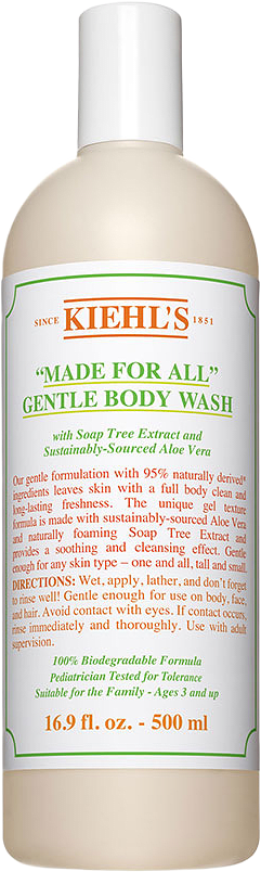 'Made For All' Gentle Body Wash, från Kiehls.