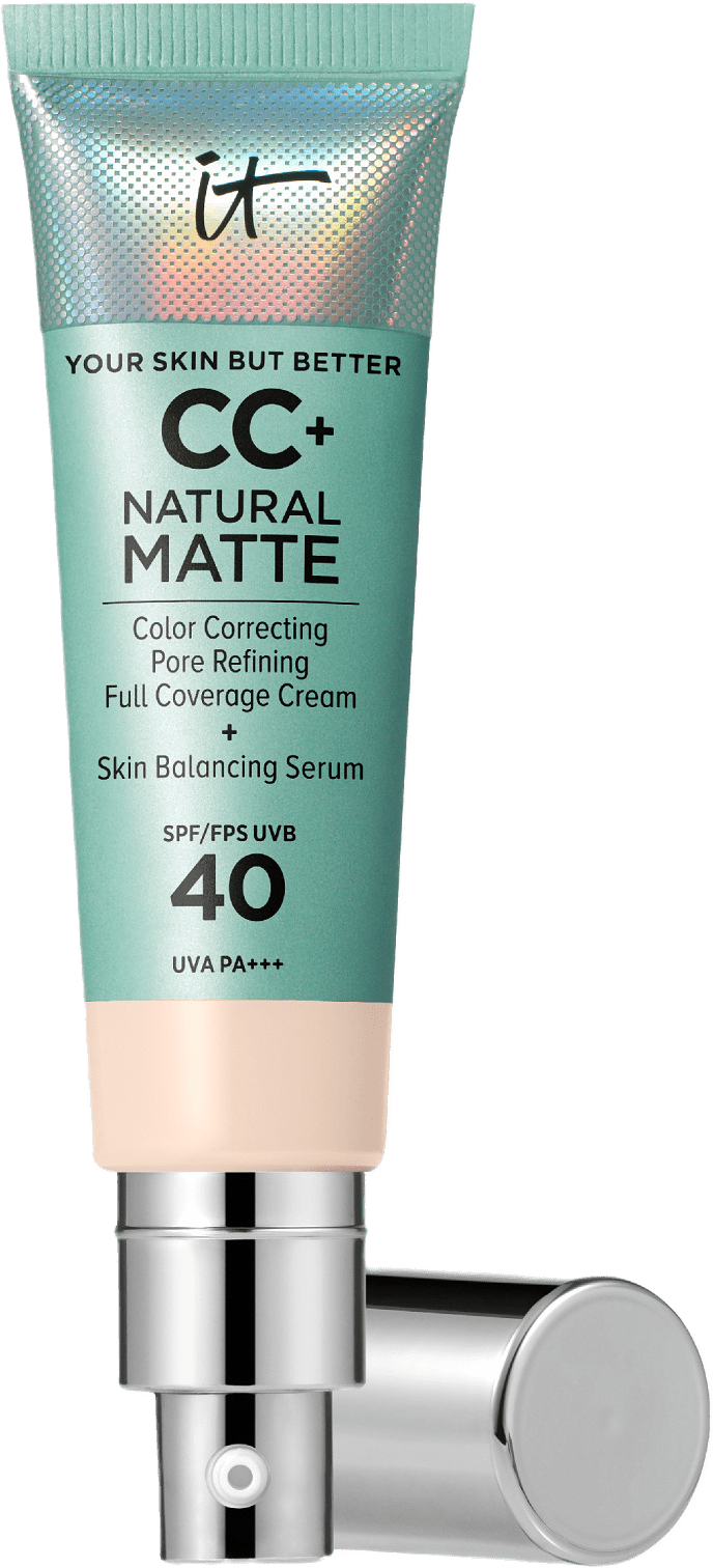 CC+ Cream Natural Matte Foundation with SPF 40, från IT Cosmetics, i färgen Fair Porcelain.