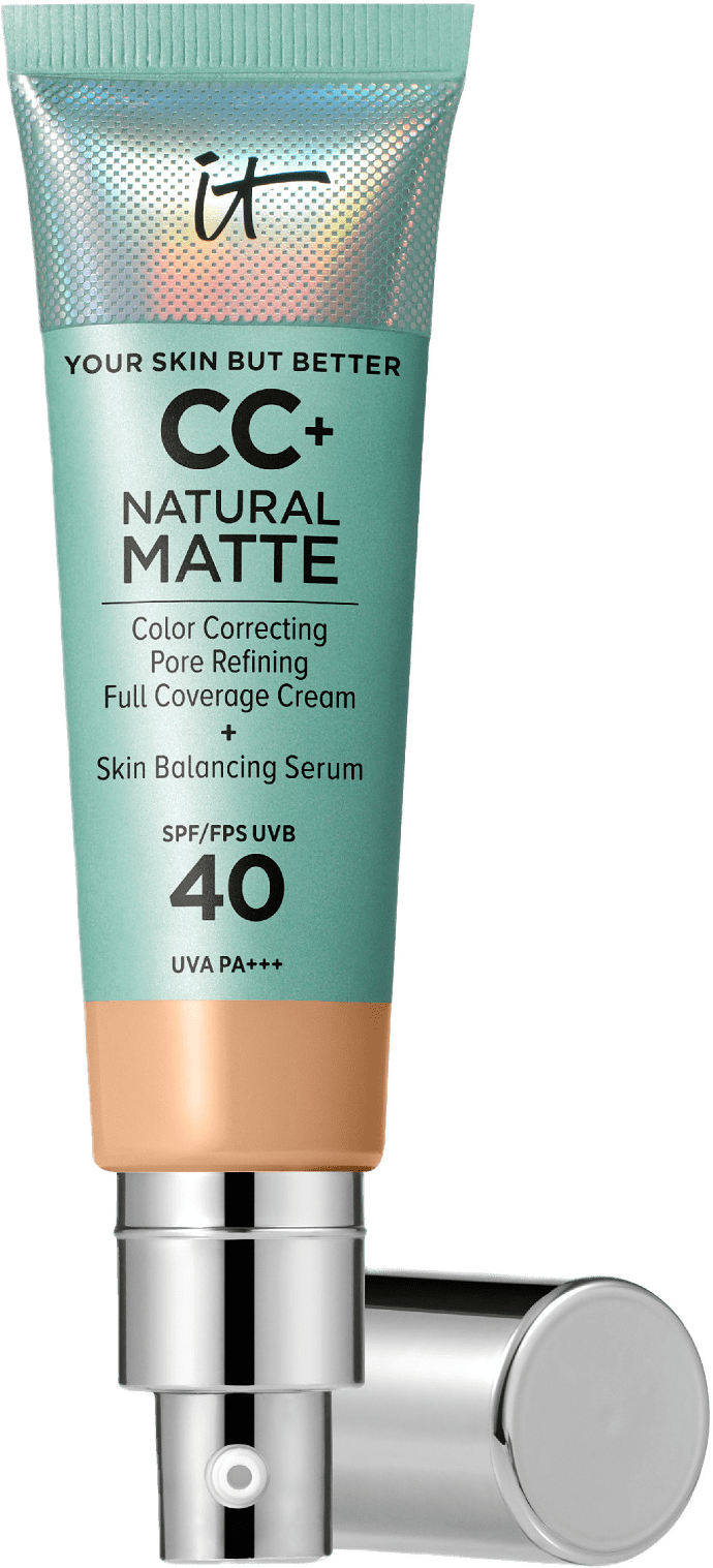 CC+ Cream Natural Matte Foundation with SPF 40, från IT Cosmetics, i färgen Medium.