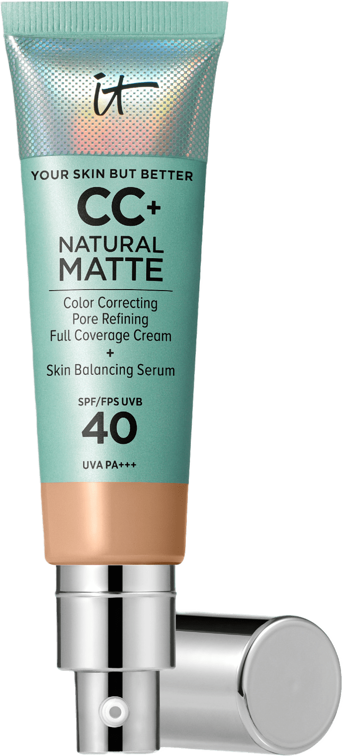 CC+ Cream Natural Matte Foundation with SPF 40, från IT Cosmetics, i färgen Neut Medium.