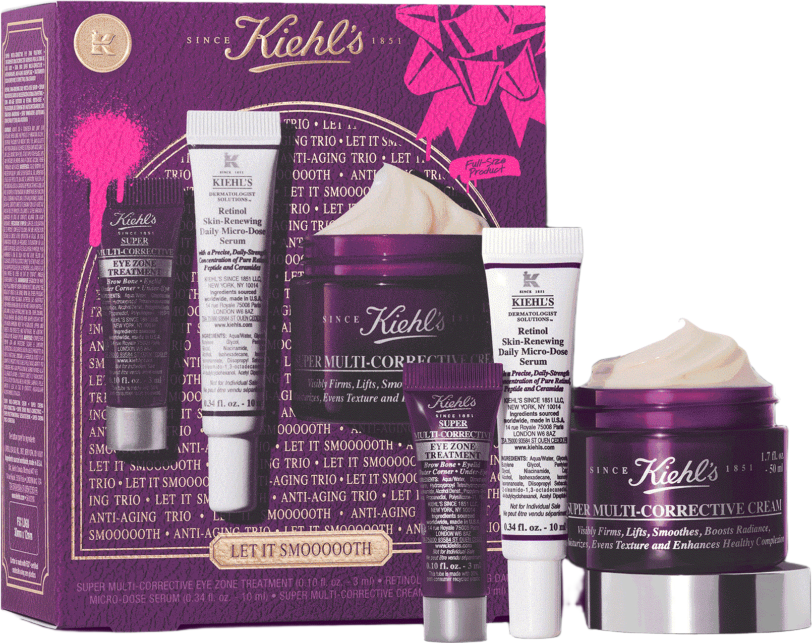 Level Up Your Smooth Holiday Set 2025, från Kiehls.