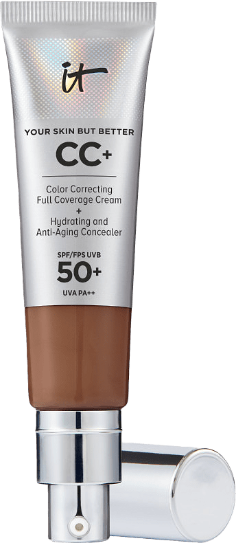 Your Skin But Better CC+™ Foundation SPF 50+, från IT Cosmetics, i färgen Deep Honey.