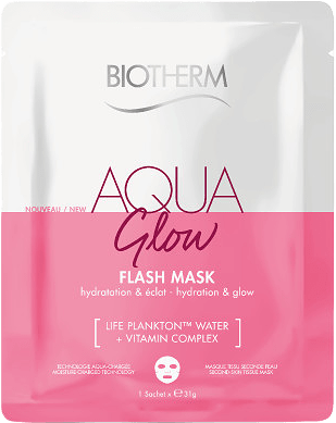 Aqua Glow Flash Moisturizing Mask, från Biotherm.