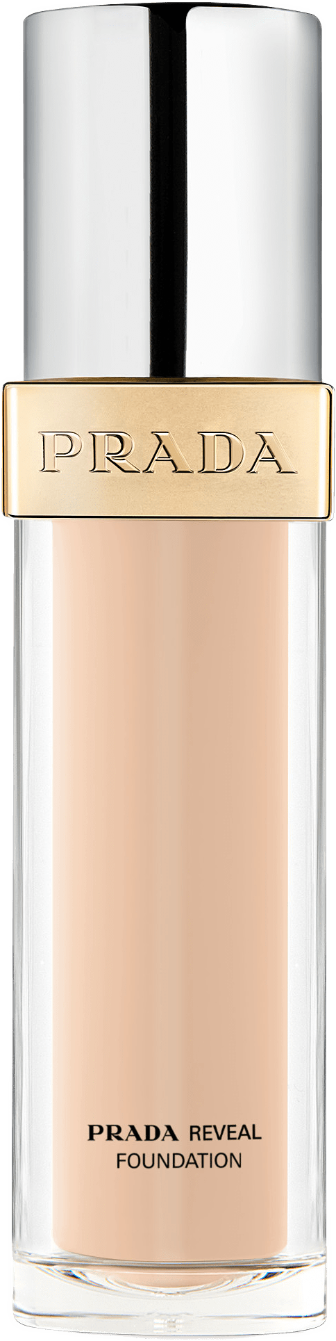 Reveal Skin Optimizing Foundation, från Prada, i färgen Lc15.