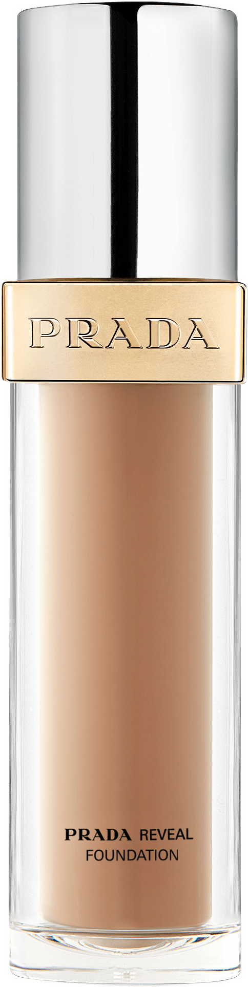 Reveal Skin Optimizing Foundation, från Prada, i färgen Mc60.