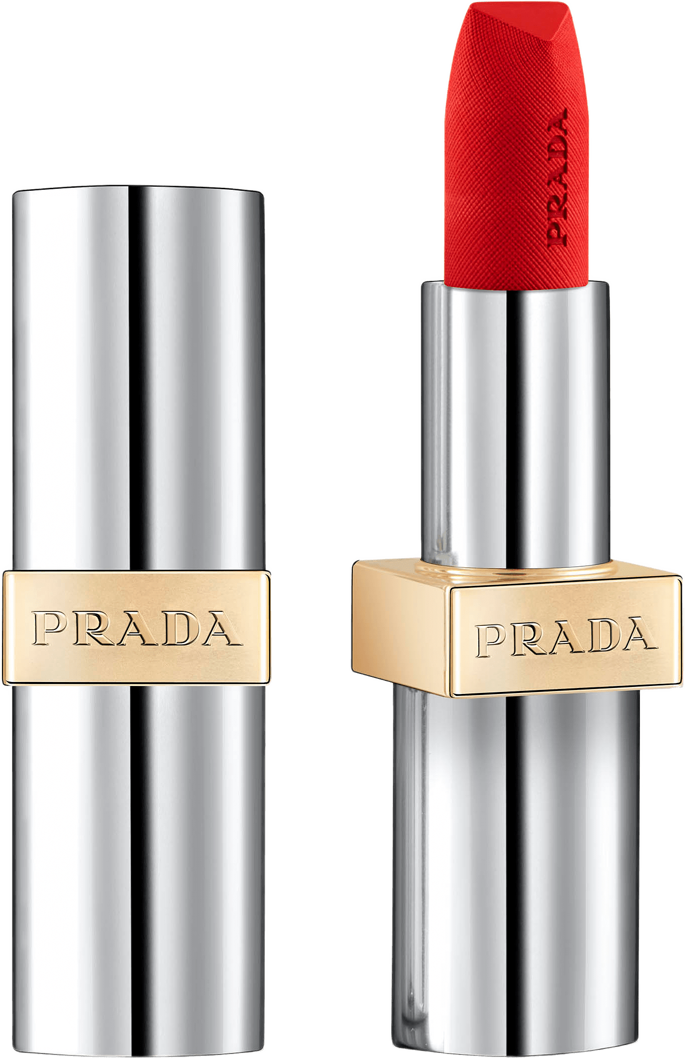 Monochrome Hyper Matte Lipstick, från Prada, i färgen R26.