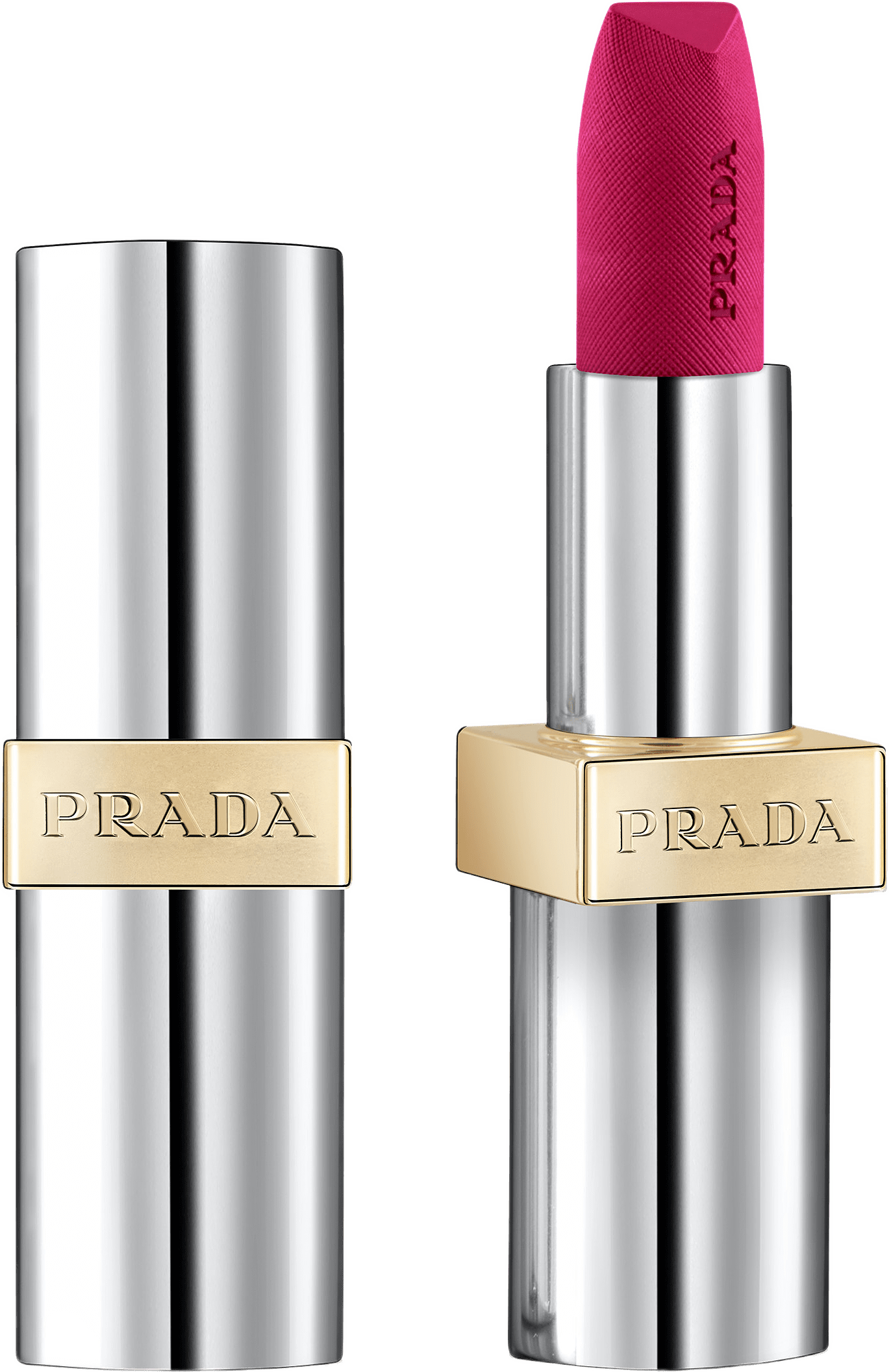 Monochrome Hyper Matte Lipstick, från Prada, i färgen P55.