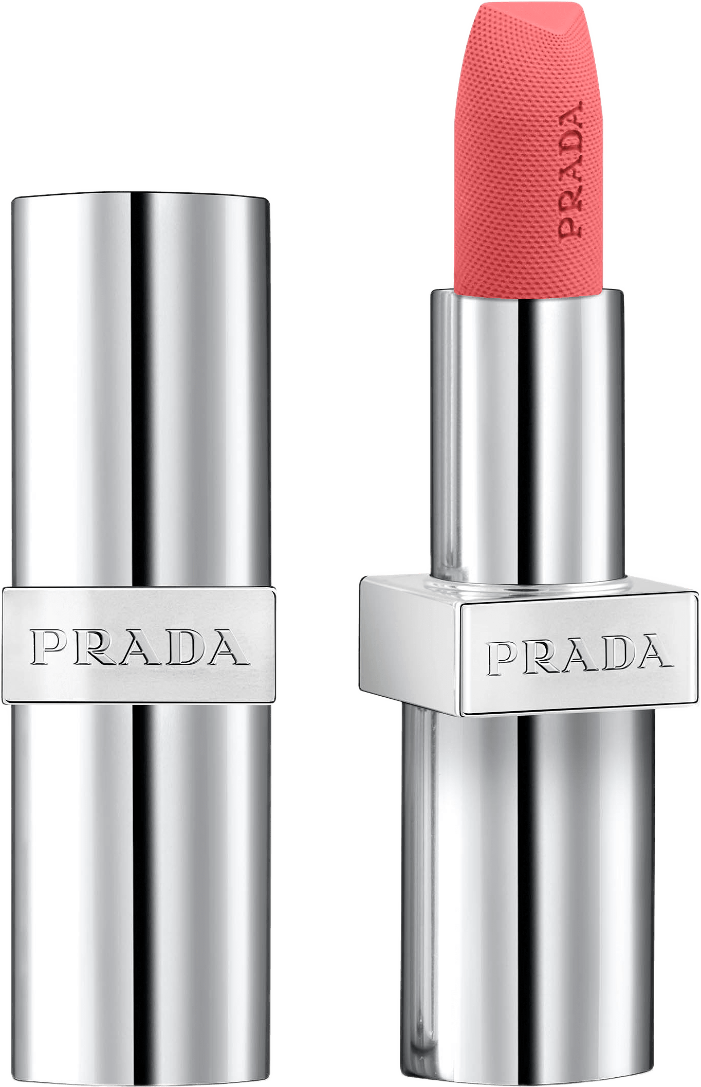 Monochrome Soft Matte Lipstick, från Prada, i färgen P155.