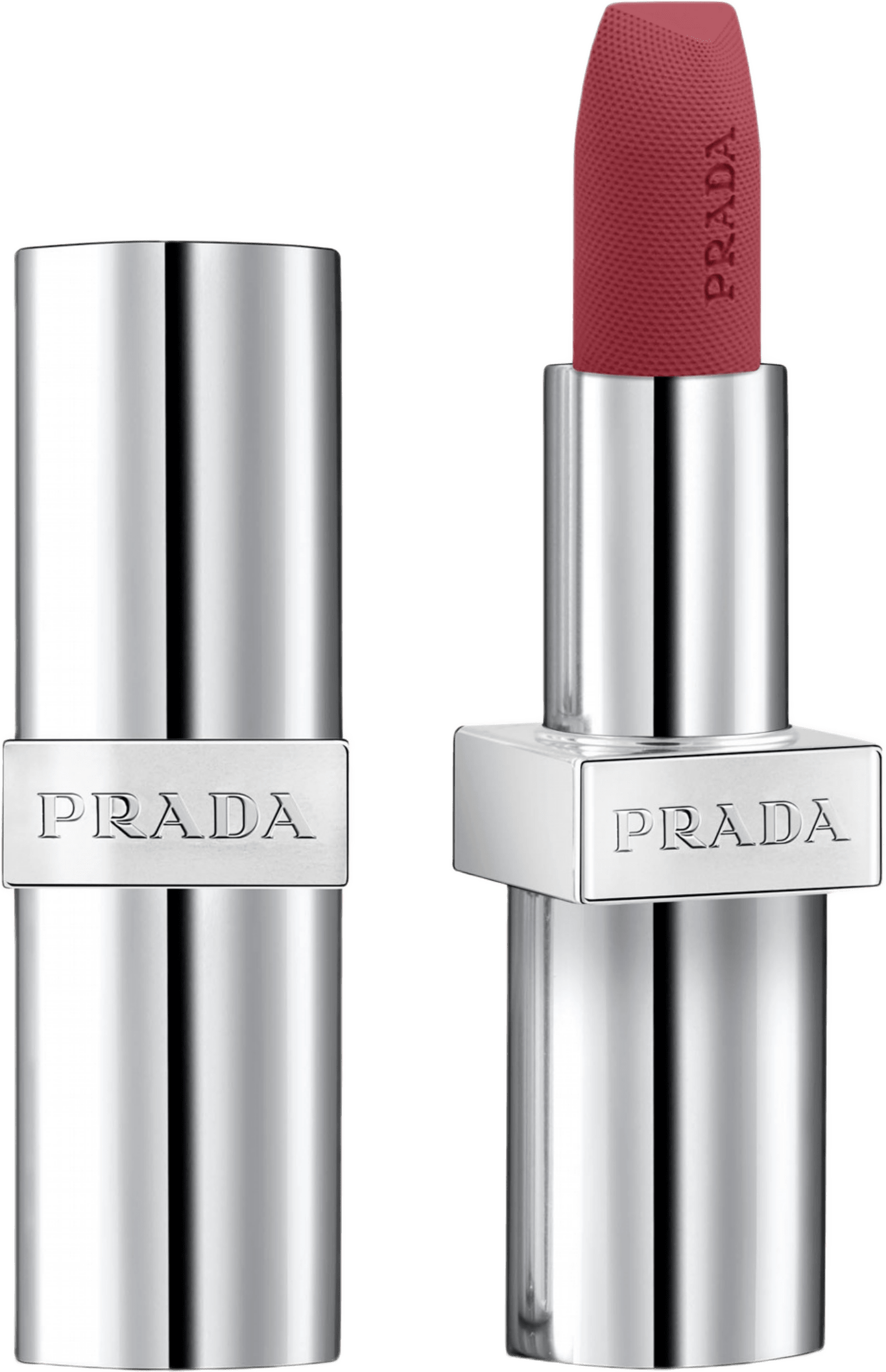 Monochrome Soft Matte Lipstick, från Prada, i färgen B105.