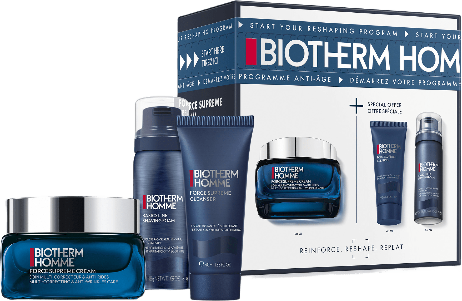 Force Supreme Routine Set, från Biotherm.