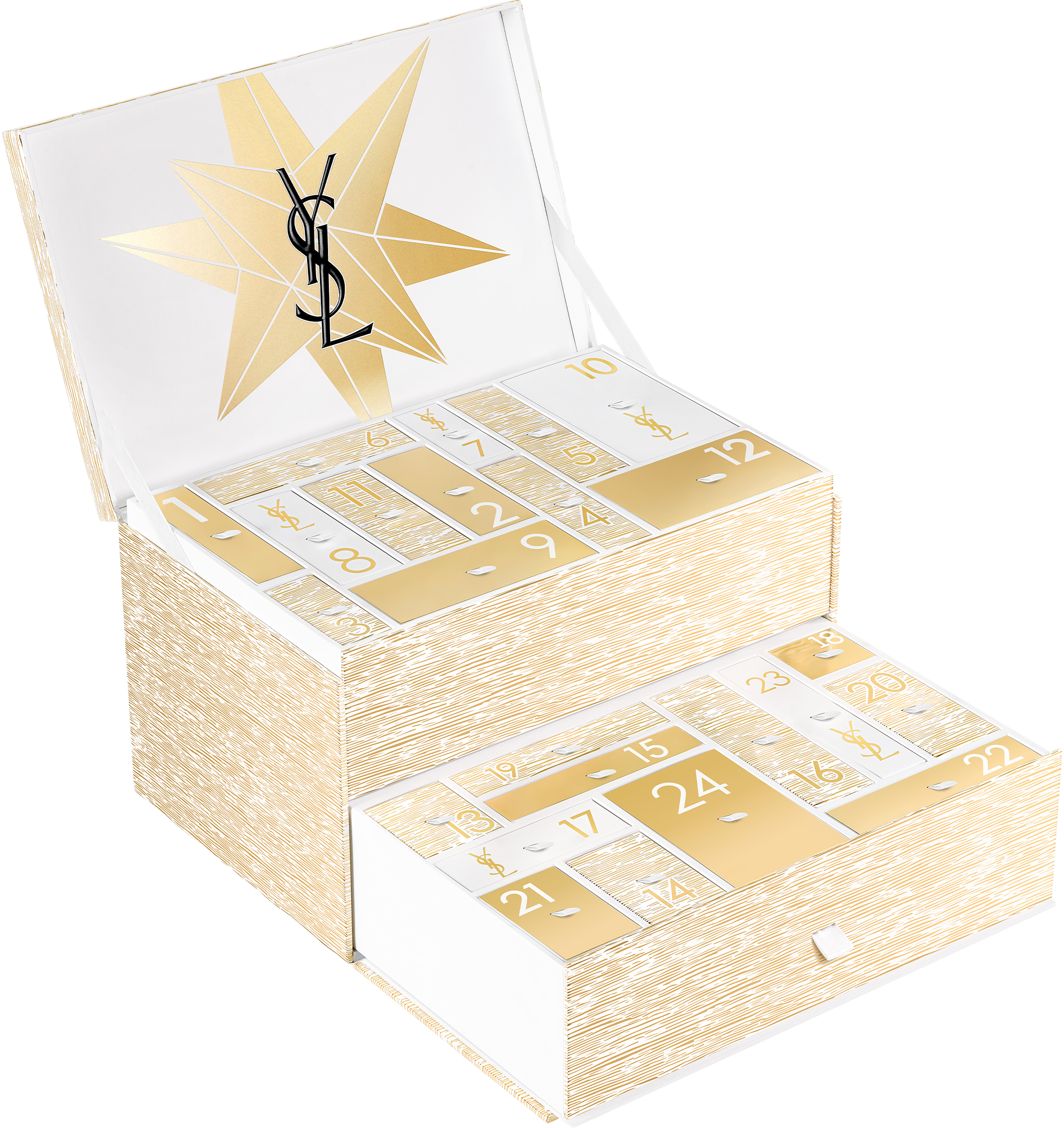 YSL Adventskalender, från Yves Saint Laurent.