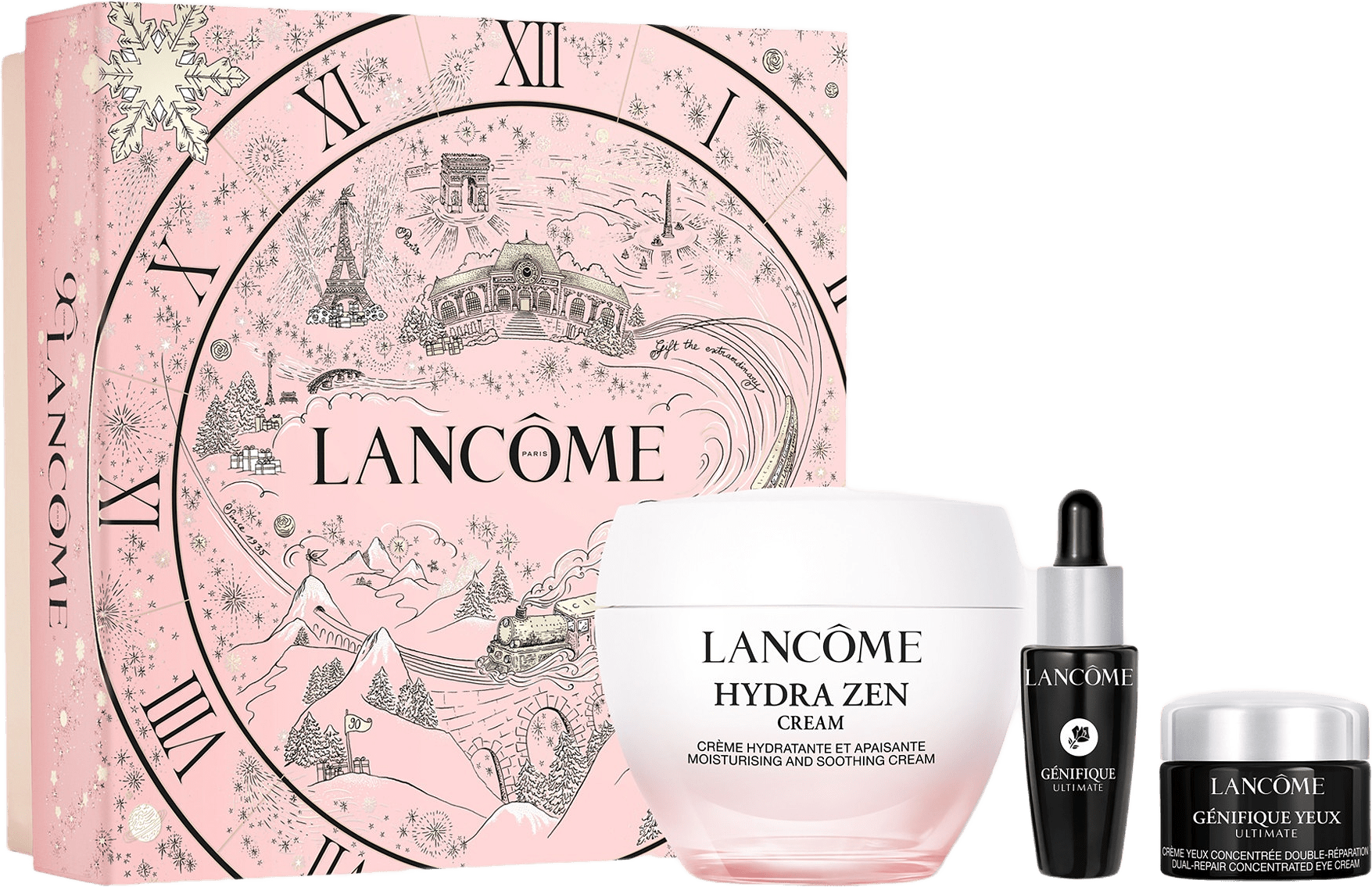 Hydrazen Holiday Set 2025, från Lancôme.