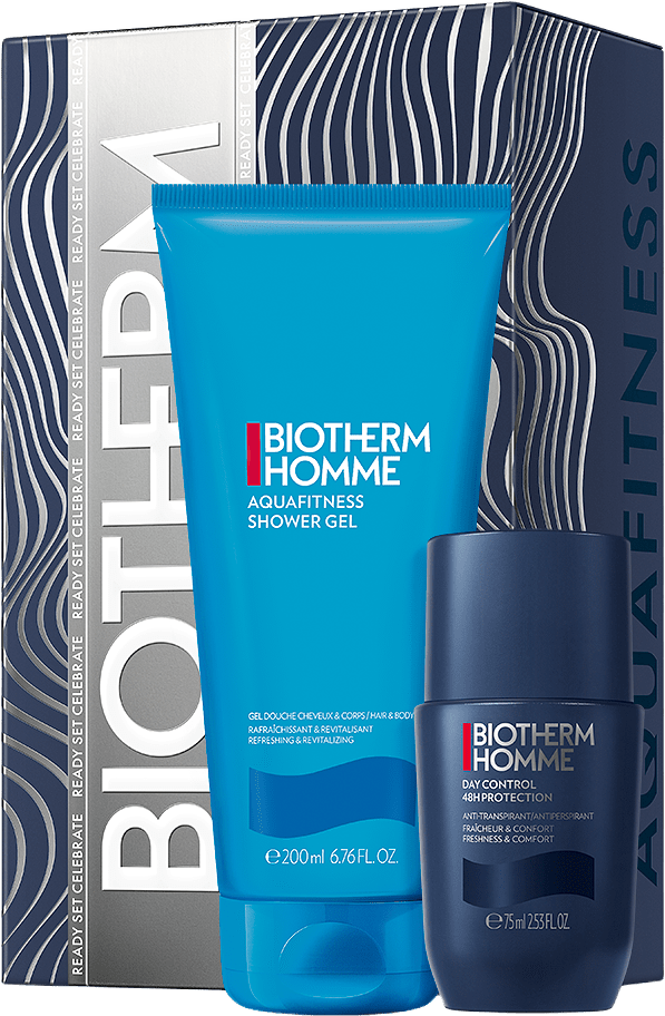 Aqua-Fitness Holiday Set 2025, från Biotherm Homme.