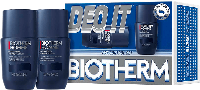 Duo Deo Day Control 48H Set 2026, från Biotherm Homme.
