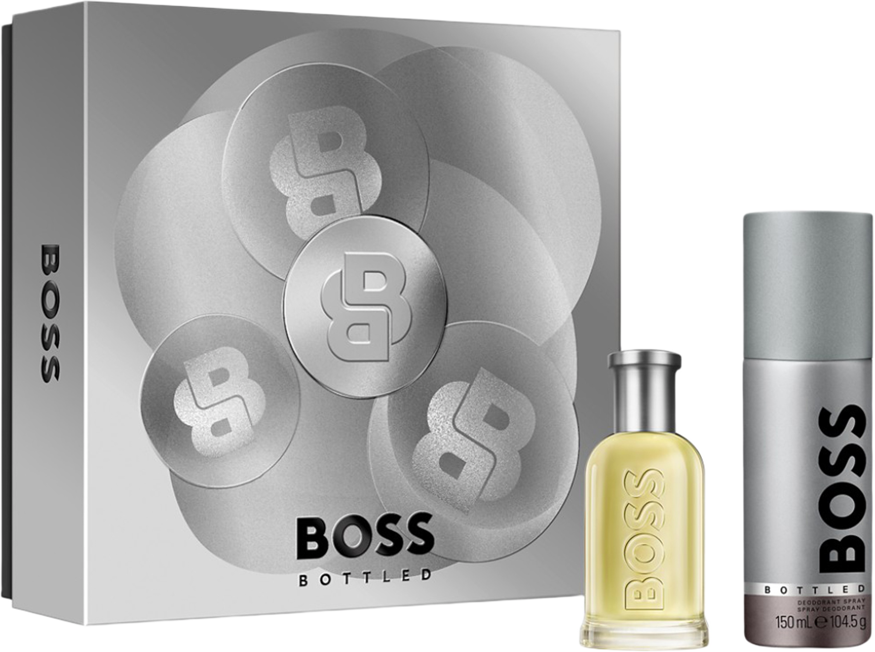 Gift Set Bottled EdT + Deo Spray, från HUGO BOSS.
