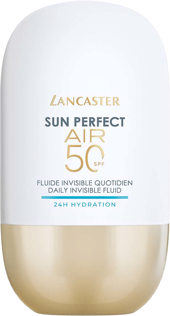 Sun Perfect Air Daily Invisible Fluid 24H Hydration SPF50, från Lancaster.